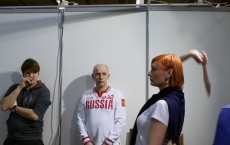 метание ножей, ,Фотографии турнира, прошедшего 28 февраля 2015 года, в Москве на выставке 