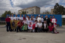 метание ножей, ,May 10-11 in Pushkin the Moscow region was held   IV Star tournament on knife and ax throwing . A few photos from the group http://vk.com/4zvezdny 