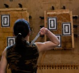 метание ножей, ,Санкт-Петербург, 20 июня 2015 года, спортивный центр Эскалибур. Метание ножа 3 и 5 метров. 