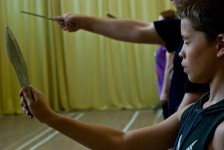 метание ножей, ,Санкт-Петербург, 20 июня 2015 года, спортивный центр Эскалибур. Метание ножа 3 и 5 метров. 