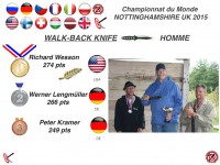 метание ножей, ,I post the photos and results of winners of the world championship on a throwing knives and axes, which took place August 20-23, 2015 in England from Eric Domingues‎ 