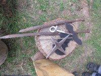 метание ножей, ,September 19, 2015 in the village of Sapegino (Moscow region, Volokolamsk district) held a friendly tournament of a throwing various objects. The program of events included throwing a knife, an ax and a shovel 3 + 4 + 5 meters, no-spin throwing 4 meters, throwing unusual objects - the giant nails, plates and unusual knives, exercise 