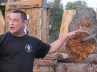 метание ножей, ,September 19, 2015 in the village of Sapegino (Moscow region, Volokolamsk district) held a friendly tournament of a throwing various objects. The program of events included throwing a knife, an ax and a shovel 3 + 4 + 5 meters, no-spin throwing 4 meters, throwing unusual objects - the giant nails, plates and unusual knives, exercise 