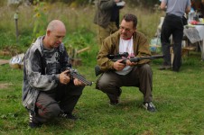 метание ножей, ,September 19, 2015 in the village of Sapegino (Moscow region, Volokolamsk district) held a friendly tournament of a throwing various objects. The program of events included throwing a knife, an ax and a shovel 3 + 4 + 5 meters, no-spin throwing 4 meters, throwing unusual objects - the giant nails, plates and unusual knives, exercise 