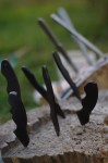 метание ножей, ,September 19, 2015 in the village of Sapegino (Moscow region, Volokolamsk district) held a friendly tournament of a throwing various objects. The program of events included throwing a knife, an ax and a shovel 3 + 4 + 5 meters, no-spin throwing 4 meters, throwing unusual objects - the giant nails, plates and unusual knives, exercise 