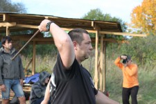 метание ножей, ,September 19, 2015 in the village of Sapegino (Moscow region, Volokolamsk district) held a friendly tournament of a throwing various objects. The program of events included throwing a knife, an ax and a shovel 3 + 4 + 5 meters, no-spin throwing 4 meters, throwing unusual objects - the giant nails, plates and unusual knives, exercise 