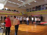 метание ножей, ,16-18 октября 2015 года в Рязани прошел юбилейный 15 Чемпионат России по метанию ножа. Соревнования проходили на базе Академии права и управления ФСИН. Хочется отметить высокий уровень подготовки организаторов и спортсменов. Безоговорочным лидером на всех дистанциях стал Александр Харитонов.