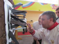 метание ножей, ,October 16-18, 2015 in Ryazan was 15 Championship of Russia on knife throwing. The competition was held at the Academy of Law and Management of the Federal Penitentiary Service. It should be noted the high level of organizers and athletes. The undisputed leader at all distances was Alexander Kharitonov. 