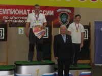метание ножей, ,October 16-18, 2015 in Ryazan was 15 Championship of Russia on knife throwing. The competition was held at the Academy of Law and Management of the Federal Penitentiary Service. It should be noted the high level of organizers and athletes. The undisputed leader at all distances was Alexander Kharitonov. 