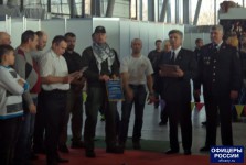 метание ножей, ,7 ноября в Москве на выставке 