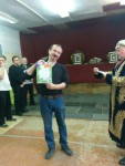 метание ножей, ,December 19-20, 2015 in Samara was a happy New Year tournament of knife throwing. Incendiary costume event combined persistent struggle among throwers. Santa Claus, judged strictly and fairly. A few photos from the team of Izhevsk 