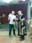 метание ножей, ,December 19-20, 2015 in Samara was a happy New Year tournament of knife throwing. Incendiary costume event combined persistent struggle among throwers. Santa Claus, judged strictly and fairly. A few photos from the team of Izhevsk 