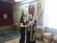 метание ножей, ,December 19-20, 2015 in Samara was a happy New Year tournament of knife throwing. Incendiary costume event combined persistent struggle among throwers. Santa Claus, judged strictly and fairly. A few photos from the team of Izhevsk 