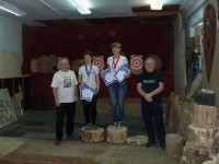 метание ножей, ,21-22 February in Samara at the club 