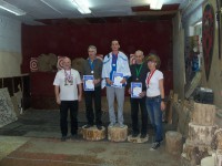 метание ножей, ,21-22 February in Samara at the club 