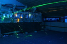 метание ножей, ,30.06.2016 was the first neon knife-throwing tournament. The event took place in complete darkness, but the blades are illuminated by LEDs, the target illuminated with ultraviolet light. 