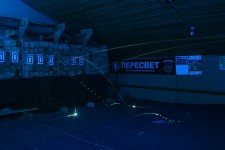 метание ножей, ,30.06.2016 was the first neon knife-throwing tournament. The event took place in complete darkness, but the blades are illuminated by LEDs, the target illuminated with ultraviolet light. 