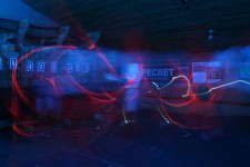 метание ножей, ,30.06.2016 was the first neon knife-throwing tournament. The event took place in complete darkness, but the blades are illuminated by LEDs, the target illuminated with ultraviolet light. 