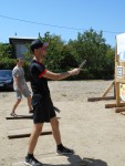 метание ножей, ,August 20 was the second tournament of Nevinnomyssk of Sports knife throwing. 