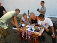 метание ножей, ,August 20 was the second tournament of Nevinnomyssk of Sports knife throwing. 