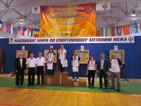 метание ножей, ,9-11 December in Medyn was the 16th World Championship for sports knife throwing in version of Universal fight.
 