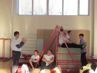метание ножей, ,9-11 December in Medyn was the 16th World Championship for sports knife throwing in version of Universal fight.
 