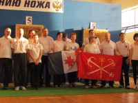 метание ножей, ,9-11 December in Medyn was the 16th World Championship for sports knife throwing in version of Universal fight.
 