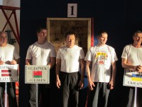 метание ножей, ,9-11 December in Medyn was the 16th World Championship for sports knife throwing in version of Universal fight.
 