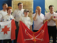 метание ножей, ,9-11 December in Medyn was the 16th World Championship for sports knife throwing in version of Universal fight.
 