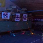 метание ножей, ,28-29 January in Ryazan was held throwing tournament  with a very interesting and varied exercises. Throwers prompted to hit the target with knives and axes in the dark, at speed, in different techniques. Photos from Anna Kortunova 