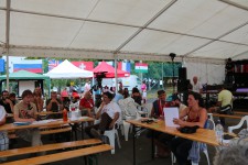 метание ножей, ,On September 1-3, in the small village of Alsomocsolad, Hungary hosted the European Championship 2017, according to the European Knife thrower Association. This large-scale tournament was attended by more than 150 throwers from different countries. Photos from Yuri Sokolov 