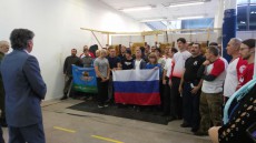 метание ножей, ,4 ноября в Москве в Сокольниках прошел 5-й Турнир Памяти И.А.Скрылева по метнию ножа без оборота. 

В этом году в соревнованиях приняли участие 44 человека!!! 