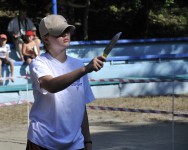метание ножей, ,Новороссийск, июль 2011 года. Чемпионат России по спортивному метанию ножа. Солнце, море и эмоции. 