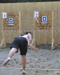 метание ножей, ,Новороссийск, июль 2011 года. Чемпионат России по спортивному метанию ножа. Солнце, море и эмоции. 