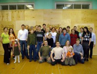 метание ножей, Новогодний корпоратив 2009,Уникальные кадры с соревнований и встреч, начиная с 2006 года.