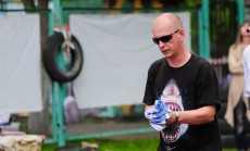 метание ножей, ,Последний Серебряный нож на старой площадке