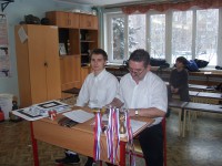 метание ножей, ,Февраль 2009.
Кубок включал в себя набор нестандартных упражнений, и взрослые и дети были в единой категории. 
