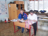 метание ножей, ,Февраль 2009.
Кубок включал в себя набор нестандартных упражнений, и взрослые и дети были в единой категории. 