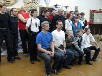 метание ножей, ,Самара, март 2011 