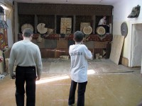 метание ножей, ,Самара, март 2011 