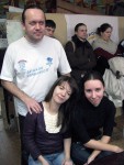 метание ножей, ,Самара, март 2011 