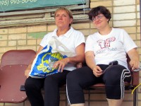 метание ножей, ,Август 2012 года, дом отдыха Космодром, Московская область под Пушкино 