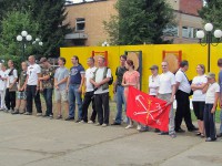 метание ножей, ,Август 2012 года, дом отдыха Космодром, Московская область под Пушкино 