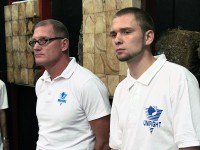 метание ножей, ,Ввиду плохой погоды соревнования проходили в зале 