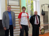метание ножей, ,Ввиду плохой погоды соревнования проходили в зале 