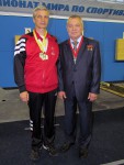 метание ножей, 17 кратный чемпион и рекордсмен мира, неоднократный чемпион Европы, чемпион и рекордсмен Америки Михаил Васильевич Седышев и космонавт, дважды Герой Советского Союза, Юрий Викторович Романенко,15-17 ноября 2013 года в городе Пушкино Московской области проходил Чемпионат Мира по спортивному метанию ножа федерации Unifight. 