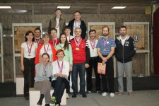метание ножей, ,25-26 января 2014. 
Санкт-Петербург. 
78 легион. 