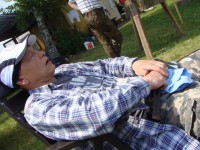 метание ножей, ,24-25 мая 2014 года в Баварии прошел турнир по метанию ножей и топоров, на котором отрабатывались новые метательные упражнения. 
Фотографии от Sergej Adams и Jiří Žižka. 