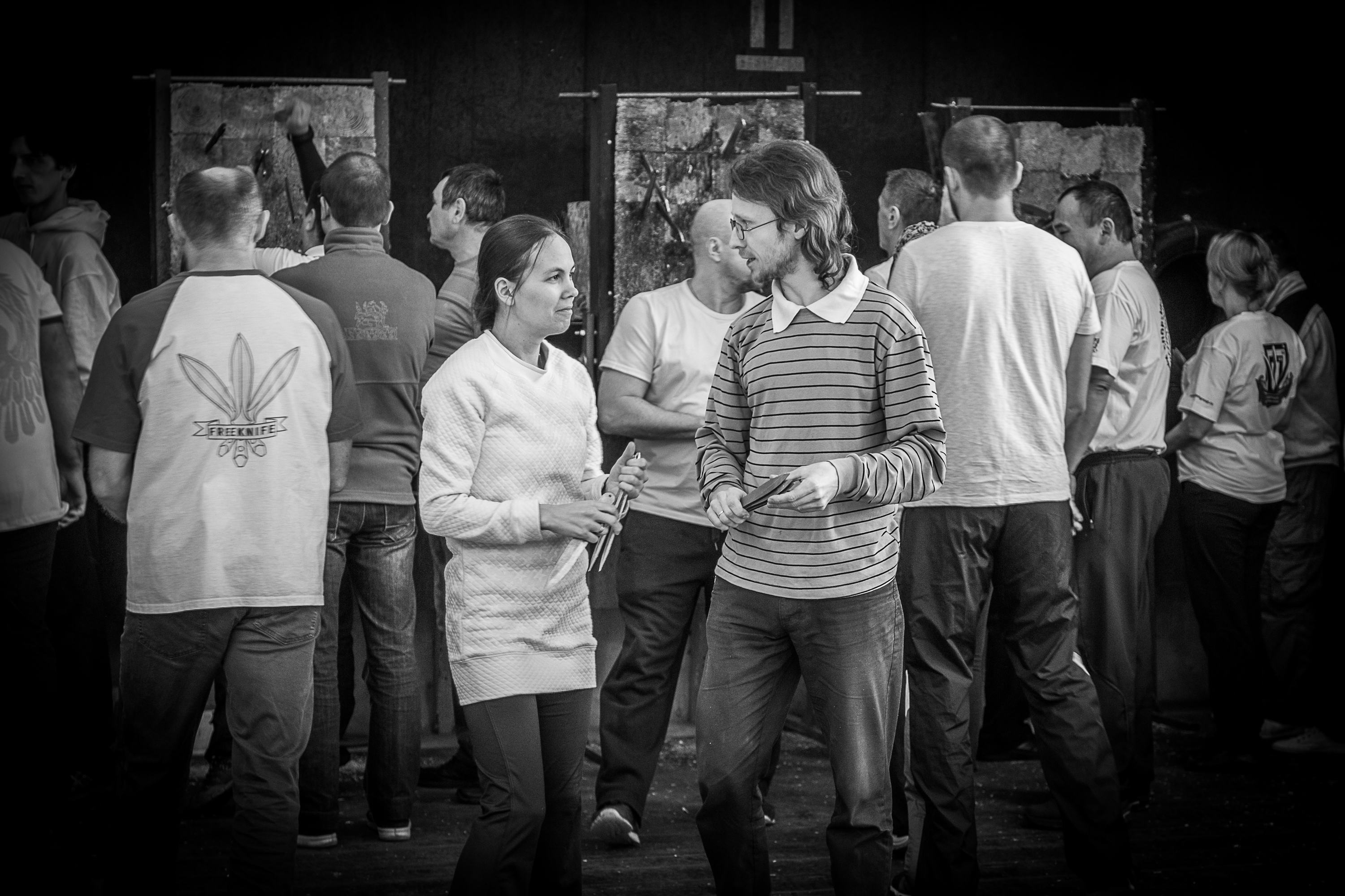 метание ножей, ,March 26-27, Moscow hosted the Championship of Moscow on sports knife throwing by the rules of the Universal Fight Federation. There were more than 40 throwers.
The fight turned out extremely hard, the fate of several awards were determined by an equal number of points in the last series. I post photos of the last tournament from Anna Kortunova. 