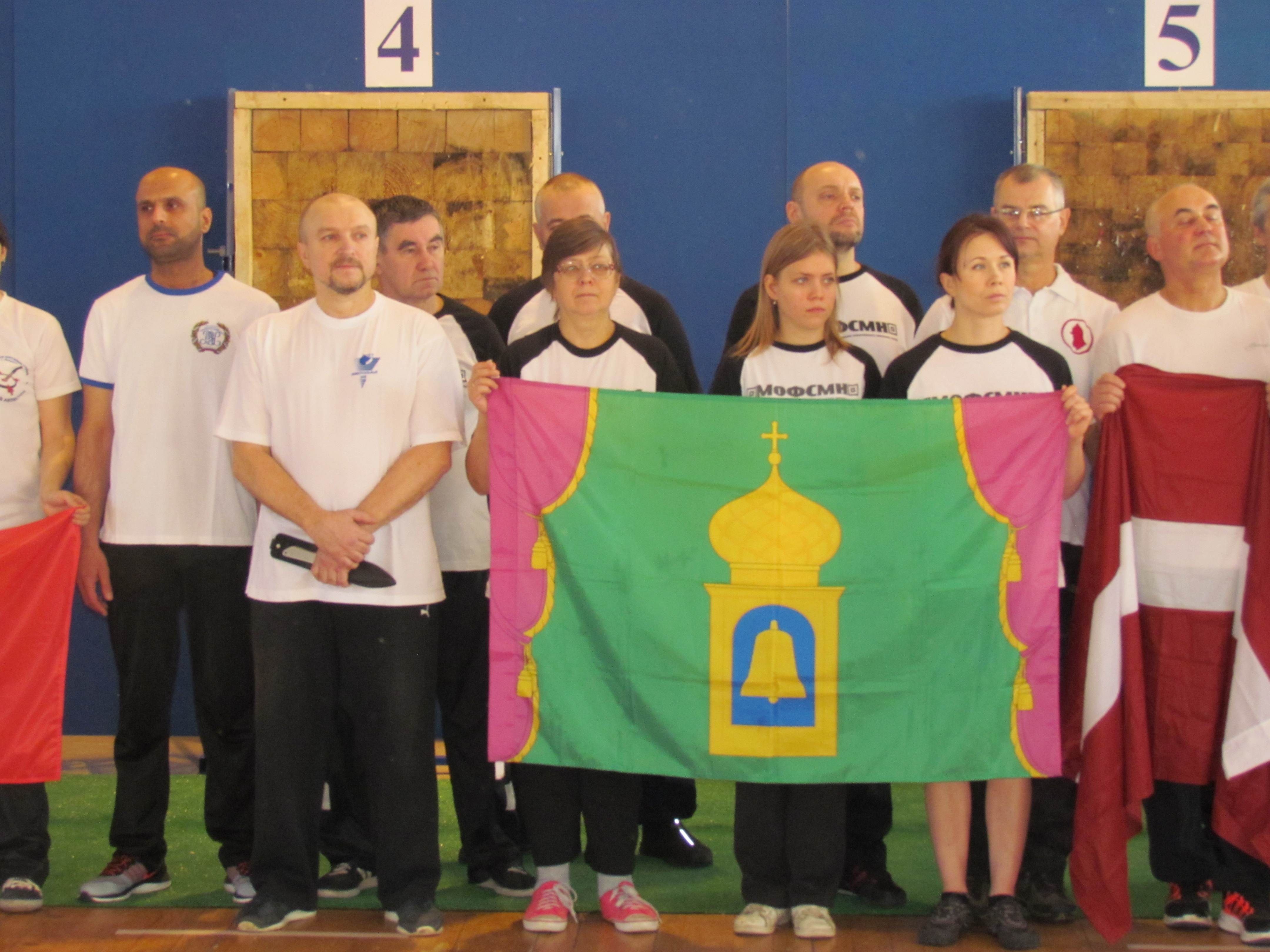 метание ножей, ,9-11 December in Medyn was the 16th World Championship for sports knife throwing in version of Universal fight.
 